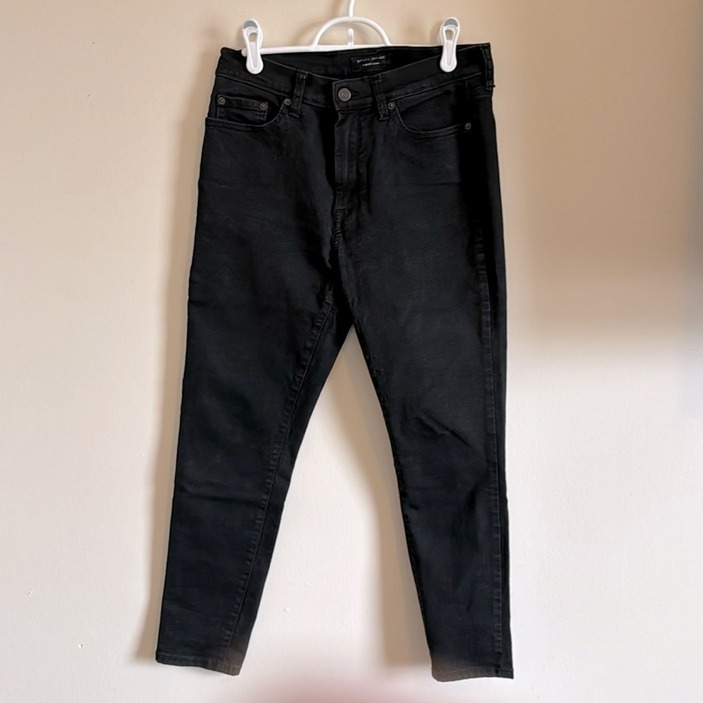 Banana Republic - High Rise Skinny Black Jeans. Size 29/8 Petite